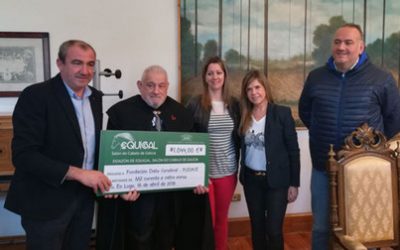 Concello, Deputación de Lugo e a Fundación Pazos e Feiras destinan a recadación do Equigal a FUDACE pola súa importante labor social